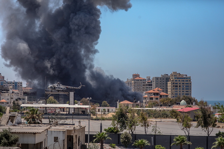 Ισραηλινά μαχητικά αεροσκάφη έπληξαν στόχους της Χαμάς