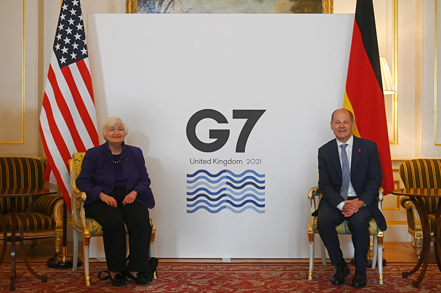 Ένα βήμα πριν μια ιστορική παγκόσμια φορολογική συμφωνία βρίσκονται οι G7