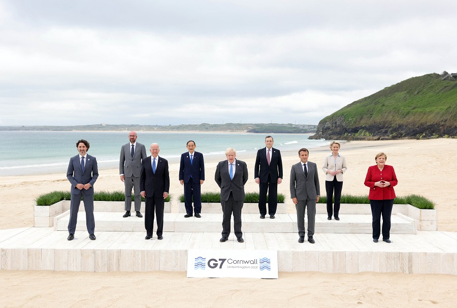 Ιστορική G7: Οι ηγέτες επισφράγησαν τον παγκόσμιο ελάχιστο φόρο 15% στις πολυεθνικές