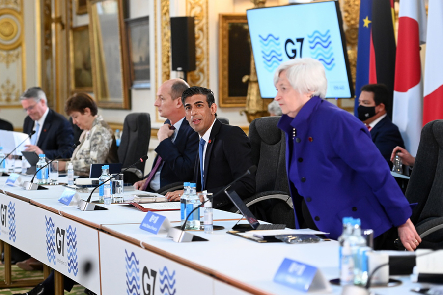 Οι G7 έκαναν την αρχή: Ιστορική συμφωνία για ελάχιστη φορολόγηση 15% σε όλες τις επιχειρήσεις