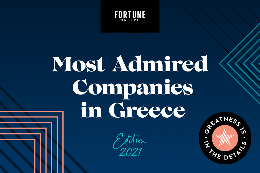 Most Admired Companies in Greece 2021: What makes your company Great?