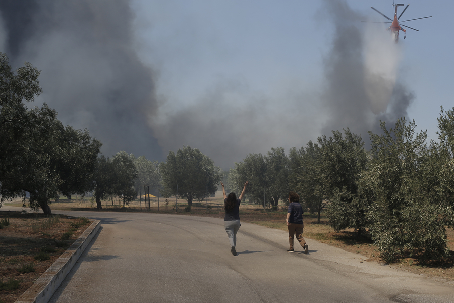 Σε ύφεση όλες οι πυρκαγιές – Συνελήφθη 57χρονος για την πυρκαγιά στα Στύρα Ευβοίας