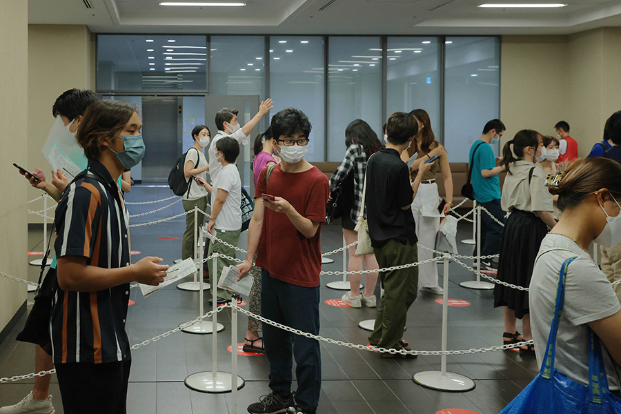 Ρεκόρ κρουσμάτων Covid στην Ιαπωνία, 150.000 σε 24 ώρες 