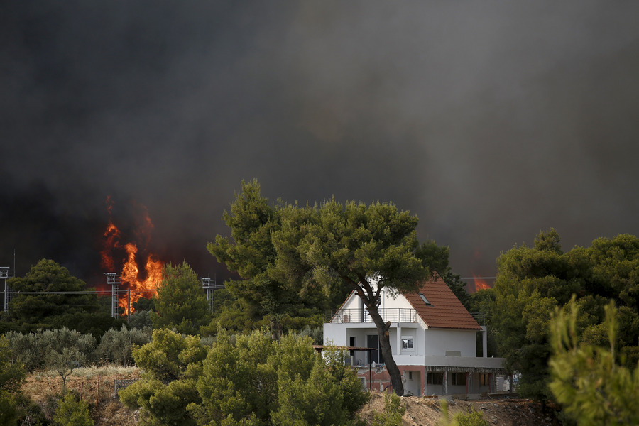 Μήνυμα 112 για εκκένωση Καπανδριτίου, Πολυδενδρίου και Μαλακάσας