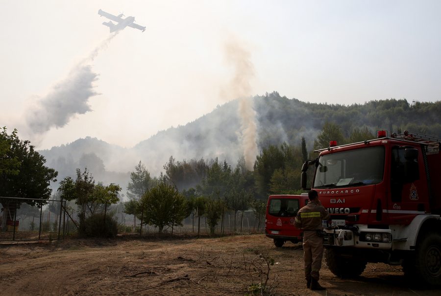 Φωτιές στην Ηλεία: Νέα εντολή εκκένωσης οικισμών στην Αρχαία Ολυμπία