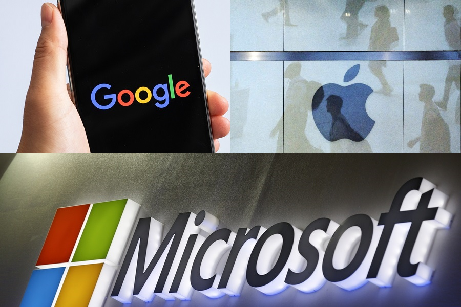 Apple, Google και Microsoft δημοσίευσαν εκπληκτικά οικονομικά αποτελέσματα