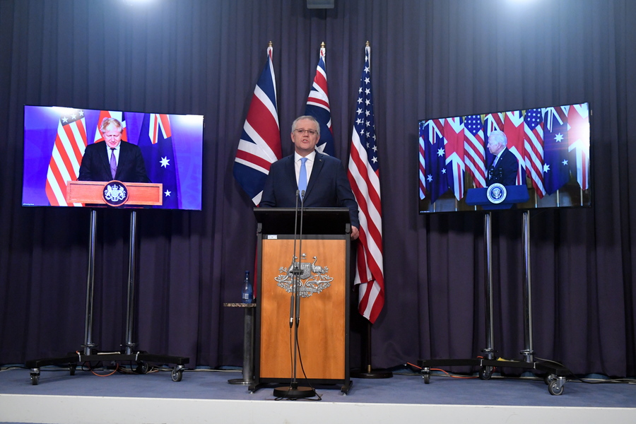 AUKUS: Έκτακτη διάσκεψη των Ευρωπαίων ΥΠΕΞ στον απόηχο της ξαφνικής συμφωνίας ΗΠΑ-Βρετανίας-Αυστραλίας
