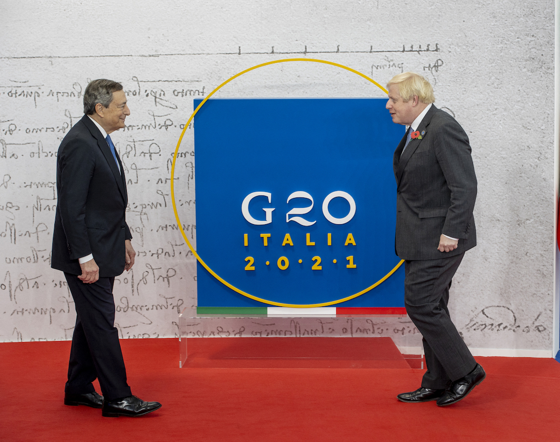G20: Σύγκρουση Μάριο Ντράγκι – Μπόρις Τζόνσον για τη χρηματοδότηση της αντιμετώπισης της κλιματική κρίσης