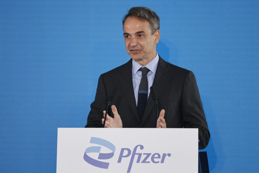 Μητσοτάκης: Επένδυση σταθμός για τnν Ελλάδα το Κέντρο Ψηφιακής Καινοτομίας της Pfizer