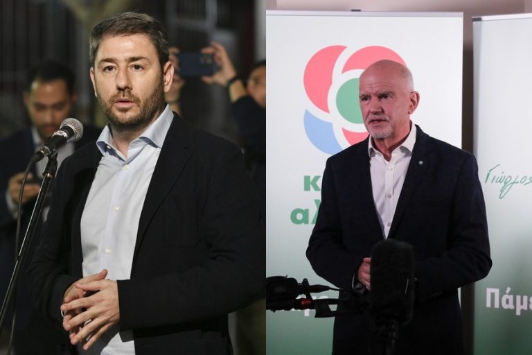 Εκλογές ΚΙΝΑΛ: Προβάδισμα Ν. Ανδρουλάκη έναντι Γ. Παπανδρέου 65%-35%