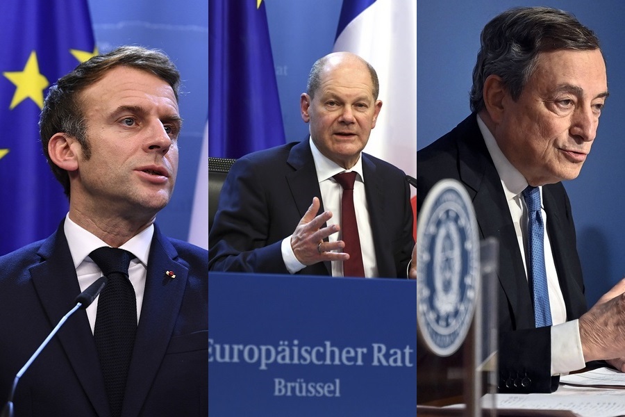 Η κούρσα του 2022 για την ευρωπαϊκή ηγεσία έχει ξεκινήσει – Μακρόν, Ντράγκι ή Σολτς;