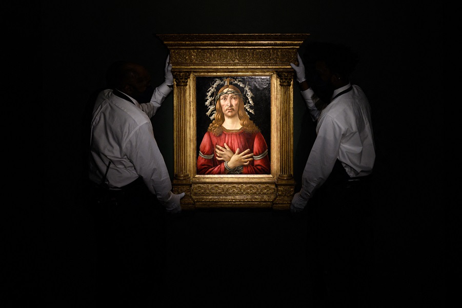 Sotheby’s: 45 εκατ. δολάρια πουλήθηκε σπάνιος πίνακας του Σάντρο Μποτιτσέλι