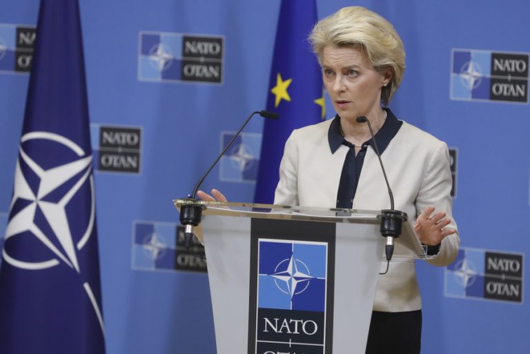 φον ντερ Λάιεν: Είναι κοινό καθήκον ΕΕ-ΝΑΤΟ η αντίσταση στη σοβαρότερη επιθετική ενέργεια σε ευρωπαϊκό έδαφος εδώ και δεκαετίες