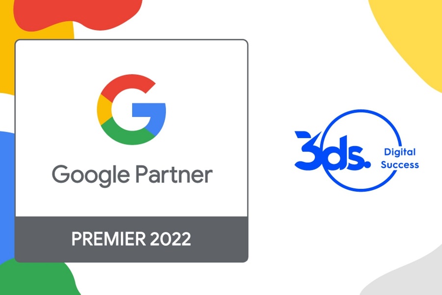 Google Premier Partner για το 2022 η 3ds – Στο 3% των Top Performer