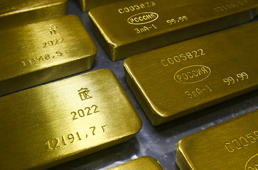 Η Μόσχα «πριμοδοτεί» την αγορά χρυσού από Ρώσους πολίτες