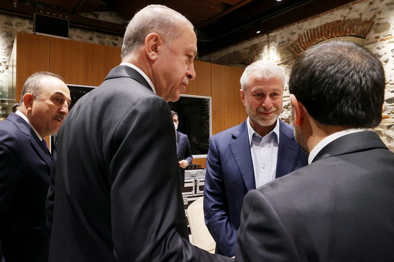 Τι είπε ο Ερντογάν για τον Αμπράμοβιτς και τις ειρηνευτικές διαπραγματεύσεις