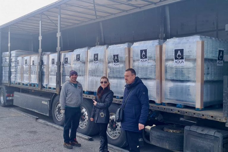 Πώς το AQUA Carpatica κατάφερε να στείλει το πρώτο φορτηγό με ανθρωπιστική βοήθεια στην Οδησσό