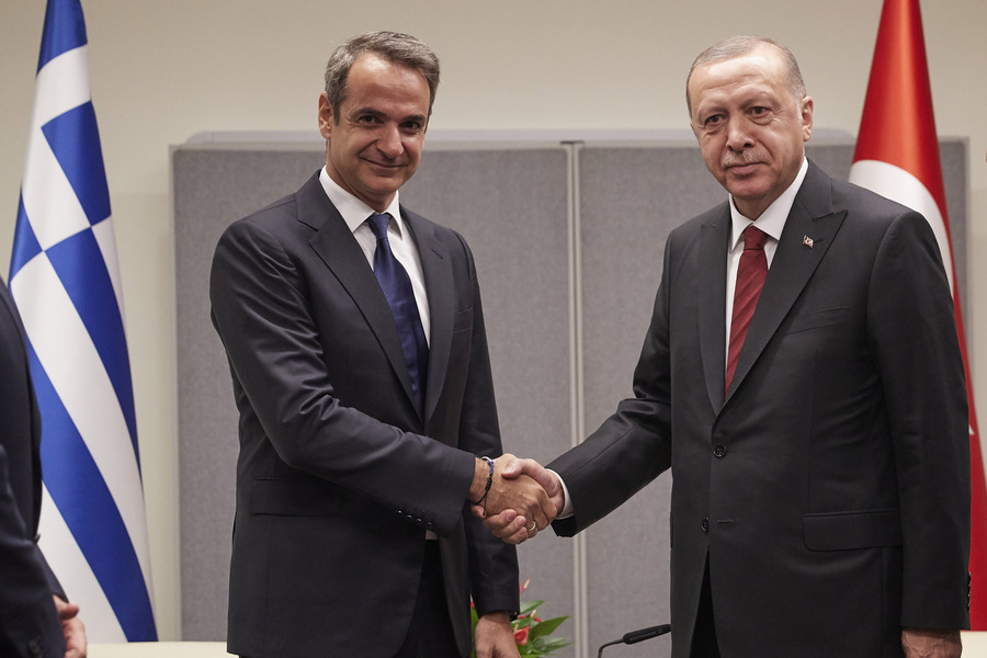 Σύνοδος ΝΑΤΟ: Σε εξέλιξη η συνάντηση του πρωθυπουργού με τον πρόεδρο της Τουρκίας