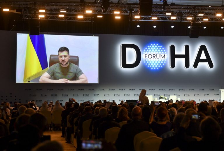 Έκκληση Ζελένσκι στο Doha Forum: Αυξήστε την παραγωγή ενέργειας για να αποδυναμώσουμε τη Ρωσία