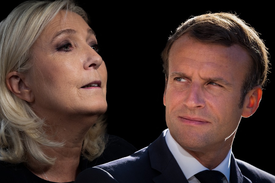 Μακρόν και Λεπέν επικρατέστεροι για τον β’ γύρο των γαλλικών προεδρικών εκλογών