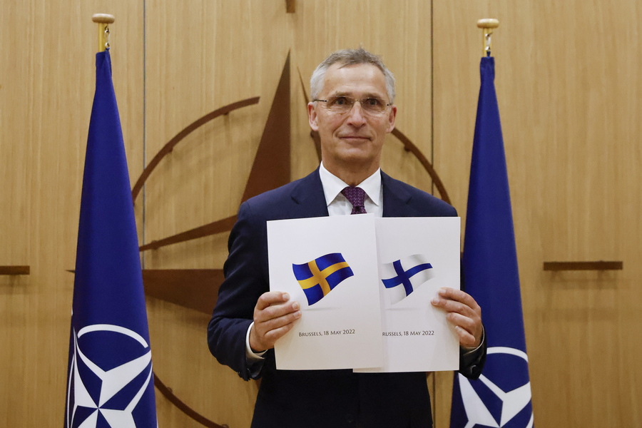 Ο Στόλτενμπεργκ καλεί την Τουρκία να εγκρίνει την ένταξη Φινλανδίας-Σουηδίας στο ΝΑΤΟ