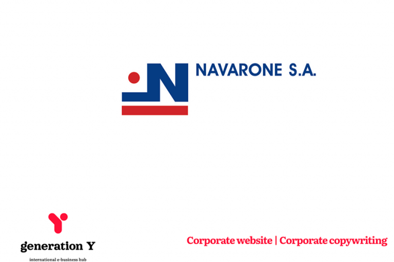 Η Generation Y αναλαμβάνει την αναβάθμιση του ψηφιακού προφίλ της Navarone SA