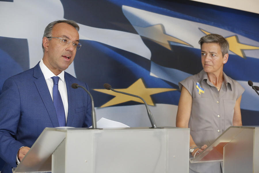 Σταϊκούρας προς M. Vestager: Απαιτούνται δραστικές, ευρωπαϊκές λύσεις για το ζήτημα της ενέργειας