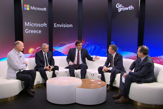 Το ψηφιακό μέλλον της Ελλάδας στο Microsoft Envision Greece