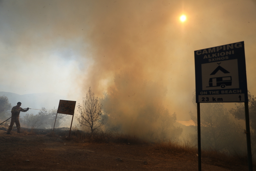 «Στάχτη» 20.350 στρέμματα στην Πεντέλη – Πολύ υψηλός κίνδυνος πυρκαγιάς και σήμερα