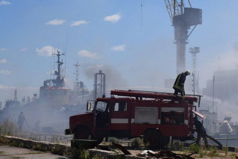 Παρά το πλήγμα στην Οδησσό, η Ουκρανία προετοιμάζεται για την εξαγωγών σιτηρών