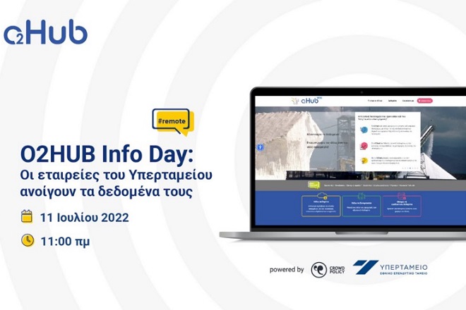 O2HUB Info Day: Οι εταιρείες του Υπερταμείου ανοίγουν τα δεδομένα τους