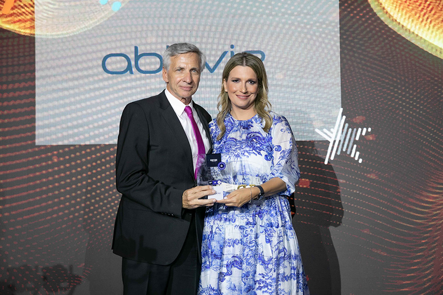 Σημαντική διάκριση της AbbVie στις 20 πιο αξιοθαύμαστες επιχειρήσεις στην Ελλάδα