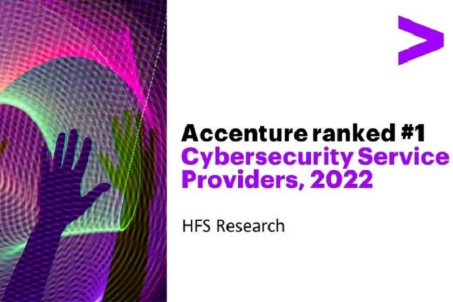 Η Accenture στην πρώτη θέση της κατάταξης των εταιρειών παροχής υπηρεσιών κυβερνοασφάλειας σύμφωνα με την HFS Research