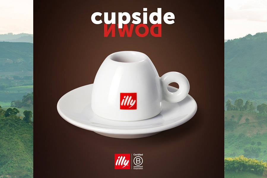 H illycaffè γιορτάζει την Παγκόσμια Ημέρα Καφέ με το #cupsidedown!