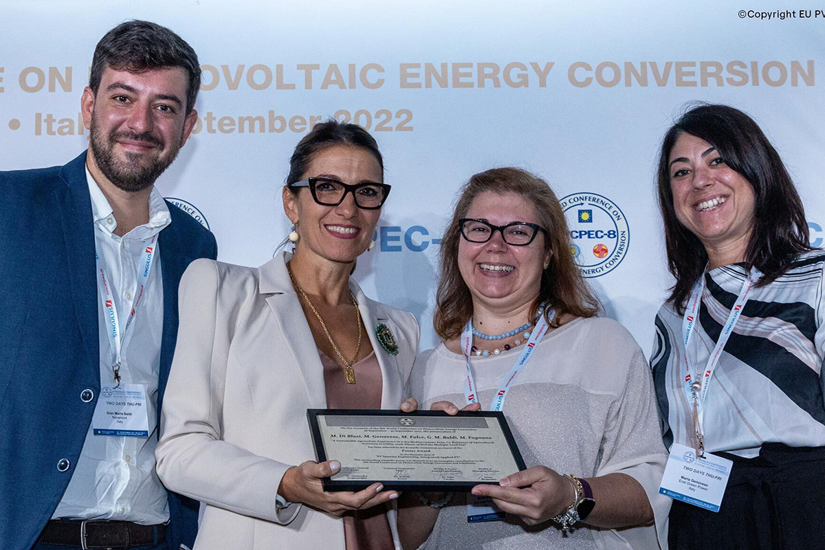 Η Enel Green Power βραβεύτηκε για την αγροβολταϊκή της επιτυχία στην Ελλάδα