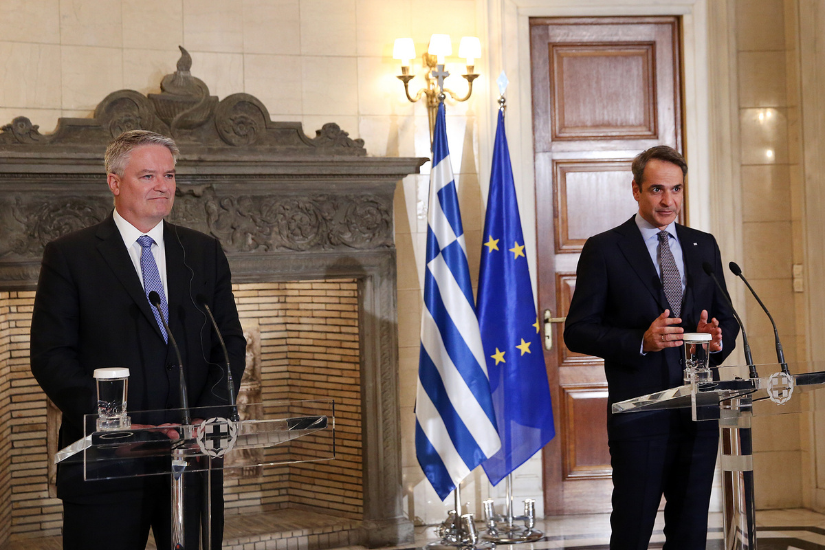 Μητσοτάκης: Η Ελλάδα ήταν η θετική έκπληξη της Ευρώπης – Κόρμαν: Η οικονομία βρίσκεται σε σωστό δρόμο