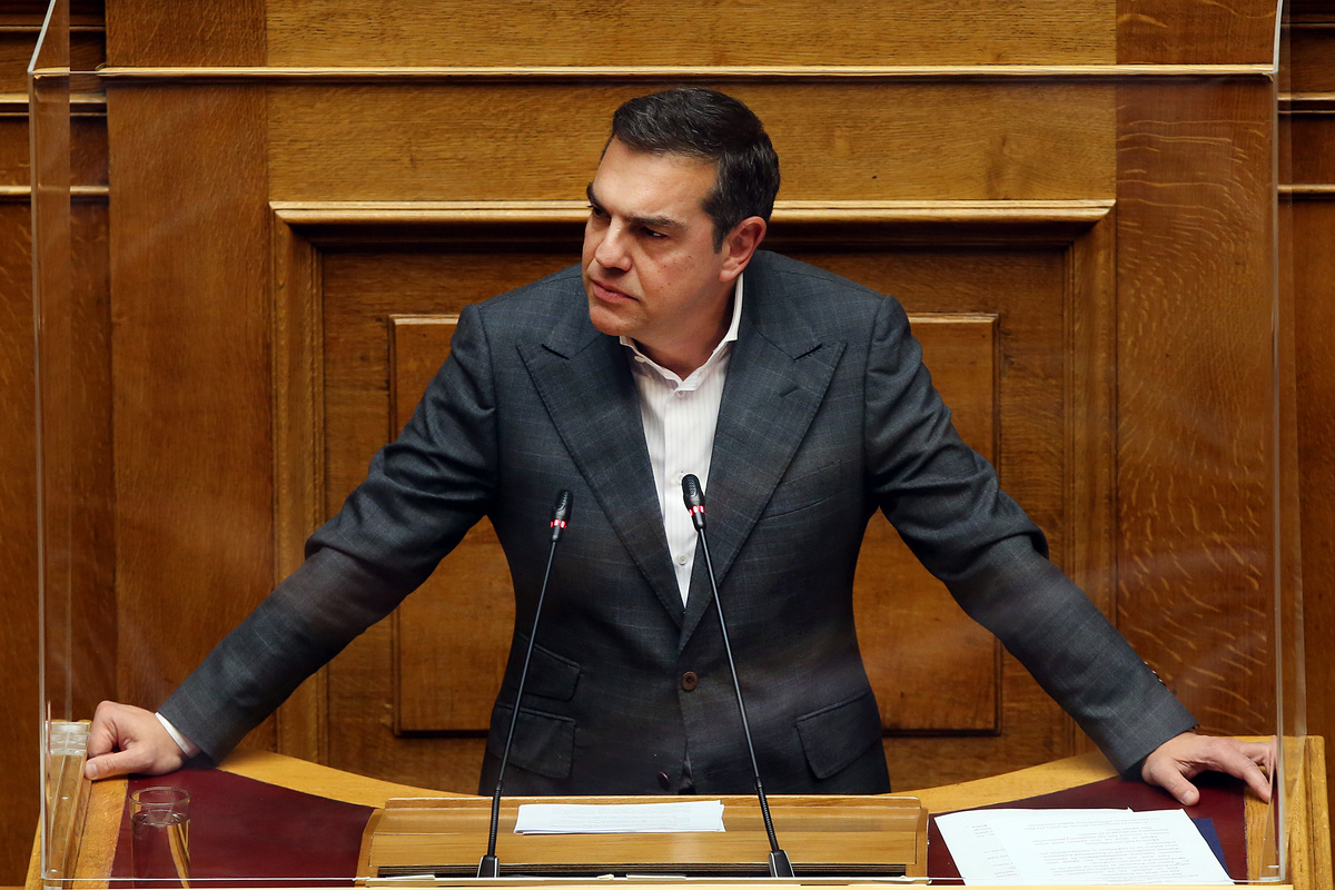 Πρόταση δυσπιστίας κατά της κυβέρνησης κατέθεσε στη βουλή ο Αλέξης Τσίπρας