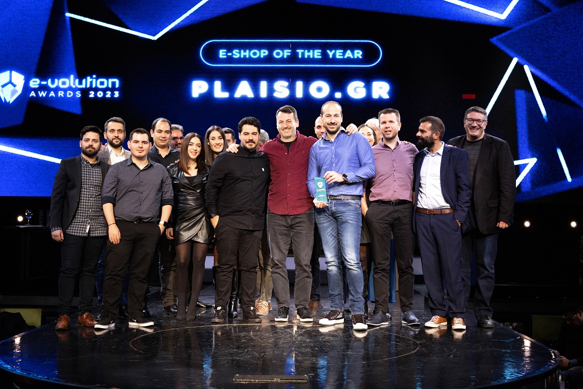 E-shop of the Year & 17 ακόμα βραβεία για την Πλαίσιο Computers στα e-volution awards 2023