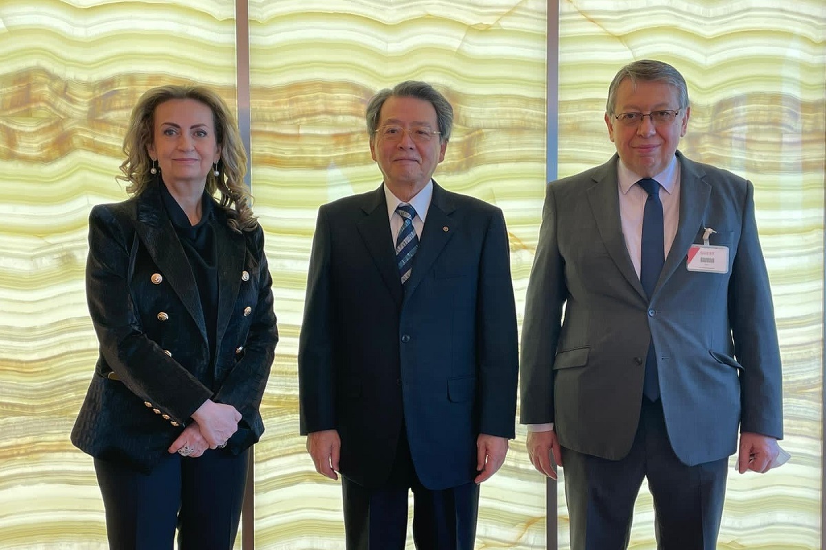 Eπαφές της προέδρου του ΕΒΕΑ, Σ. Κουνενάκη Εφραίμογλου, με Ιάπωνες επιχειρηματίες