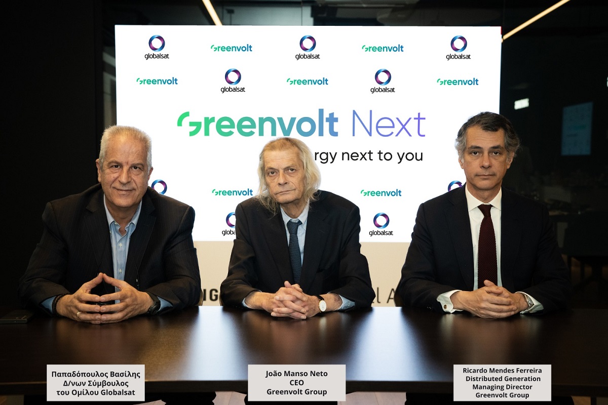 Greenvolt Next Greece: Σύμπραξη της πορτογαλικής Greenvolt με την Globalsat για ολοκληρωμένες λύσεις στην ελληνική αγορά των ΑΠΕ