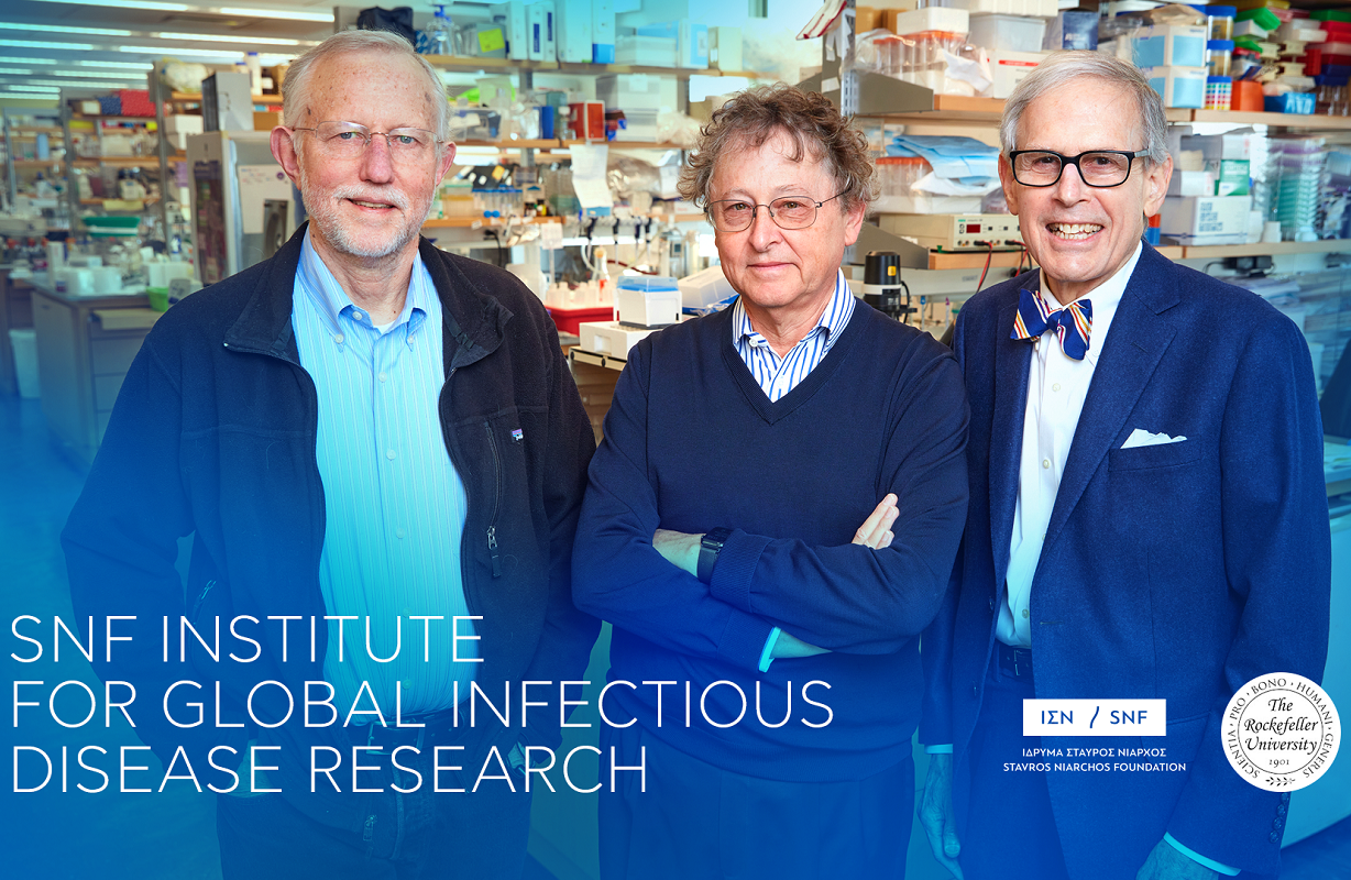 Ιδρύεται το Stavros Niarchos Foundation (SNF) Institute for Global Infectious Disease Research στο Πανεπιστήμιο Rockefeller