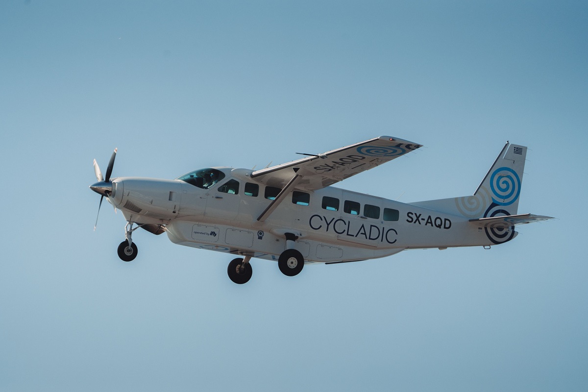 Cycladic: Στρατηγική συµφωνία για τη µετατροπή των αεροσκαφών της σε ηλεκτρικά και προσθήκη δροµολογίων