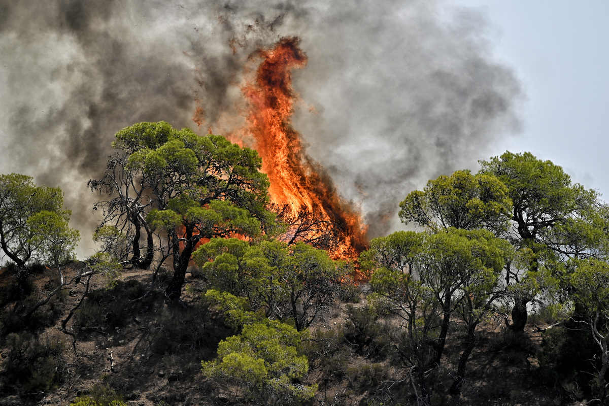 Πολύ υψηλός κίνδυνος πυρκαγιάς σήμερα για 5 περιφέρειες – Στους 44 βαθμούς το θερμόμετρο