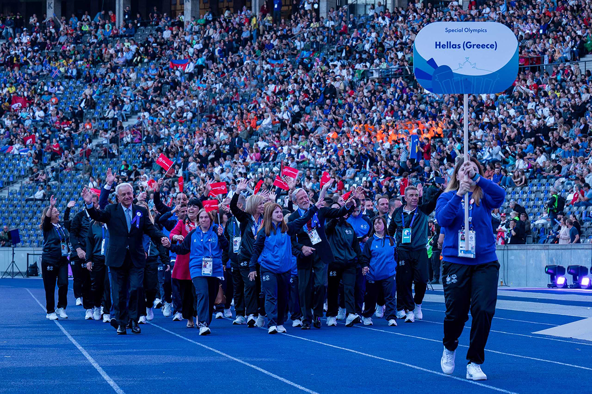 Δυναμική επιστροφή της Ελληνικής Αποστολής από τους Παγκόσμιους Αγώνες Special Olympics “Berlin 2023”