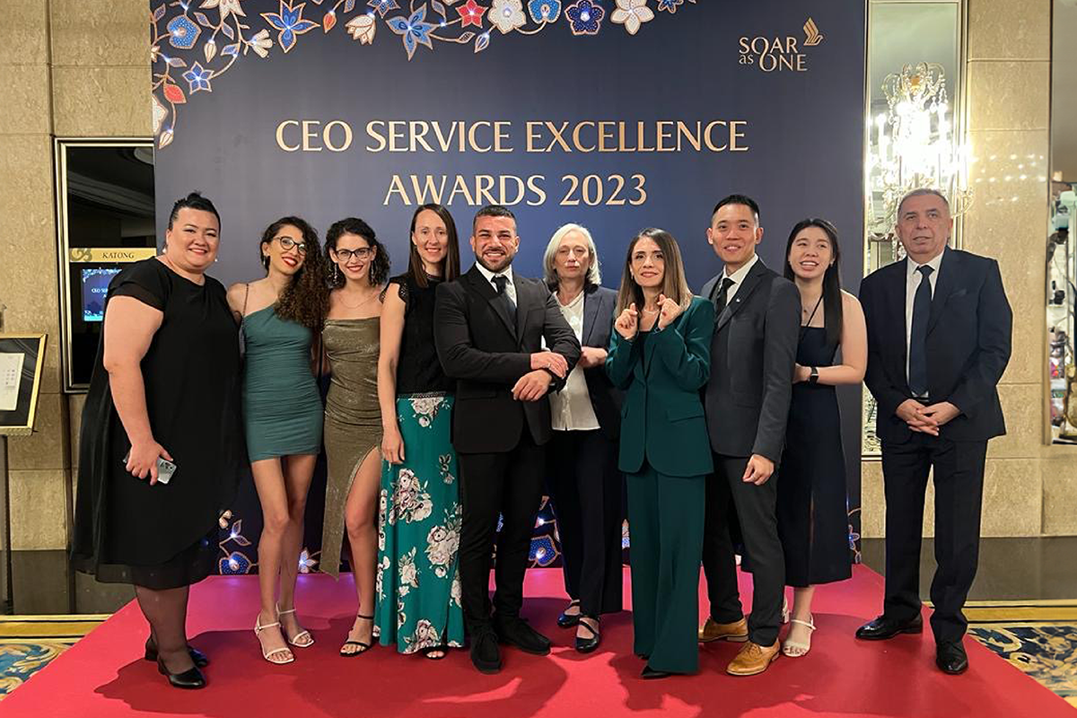 Η Teleperformance τιμήθηκε από την Singapore Airlines με το CEO Service Excellence Award ως εξαιρετικός συνεργάτης