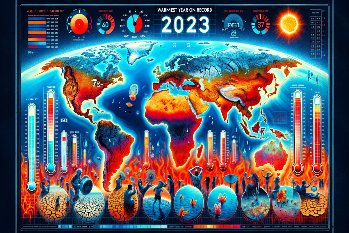 Copernicus: Το 2023 η πιο ζεστή χρονιά των τελευταίων 125.000 ετών