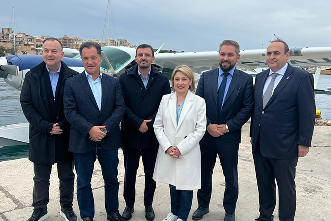 Ν. Χαραλάμπους (Hellenic Seaplanes): «Τα υδροπλάνα θα αναβαθμίσουν το τουριστικό προϊόν της Ελλάδας»