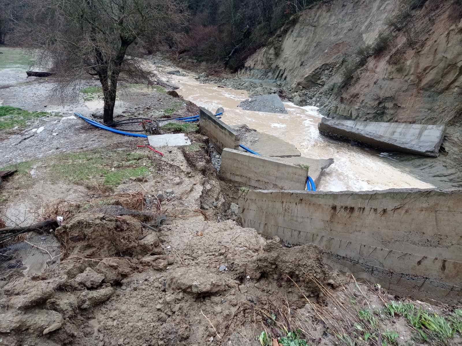 Η Πιερία μετρά τις πληγές της μετά την επέλαση της κακοκαιρίας