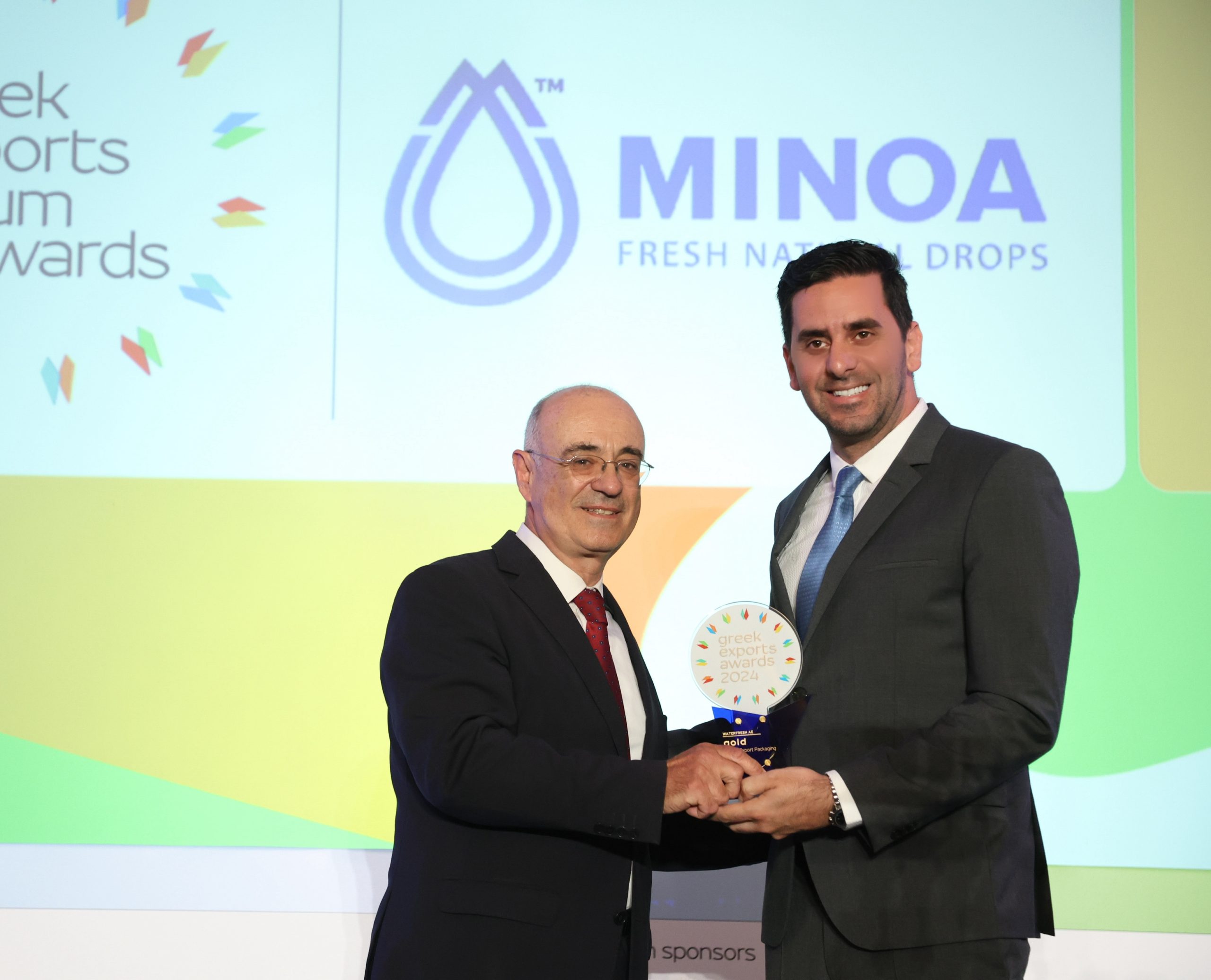 Minoa Water: Η εταιρεία που σάρωσε τα χρυσά βραβεία στα Greek Export Awards 2024