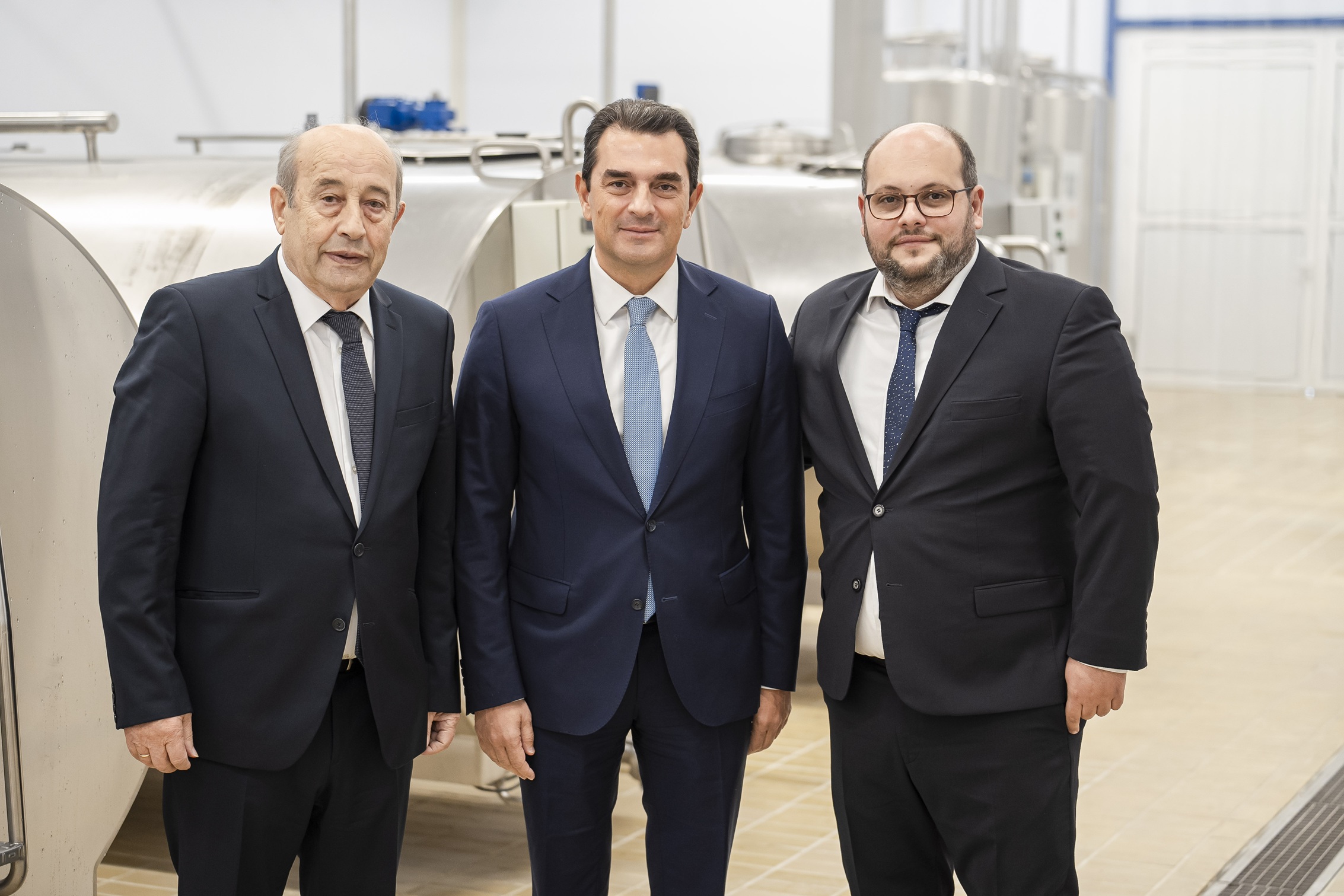 Η ΟΜΗΡΟΣ εγκαινίασε το νέο σταθμό συλλογής γάλακτος στη Συδινή Ξάνθης